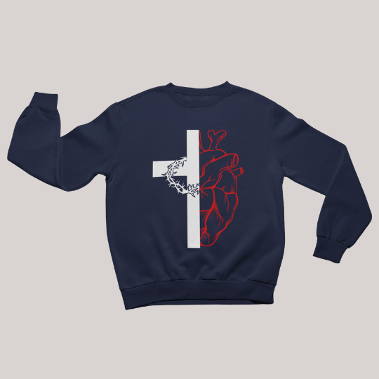 The Heart and The Cross - Sweater
