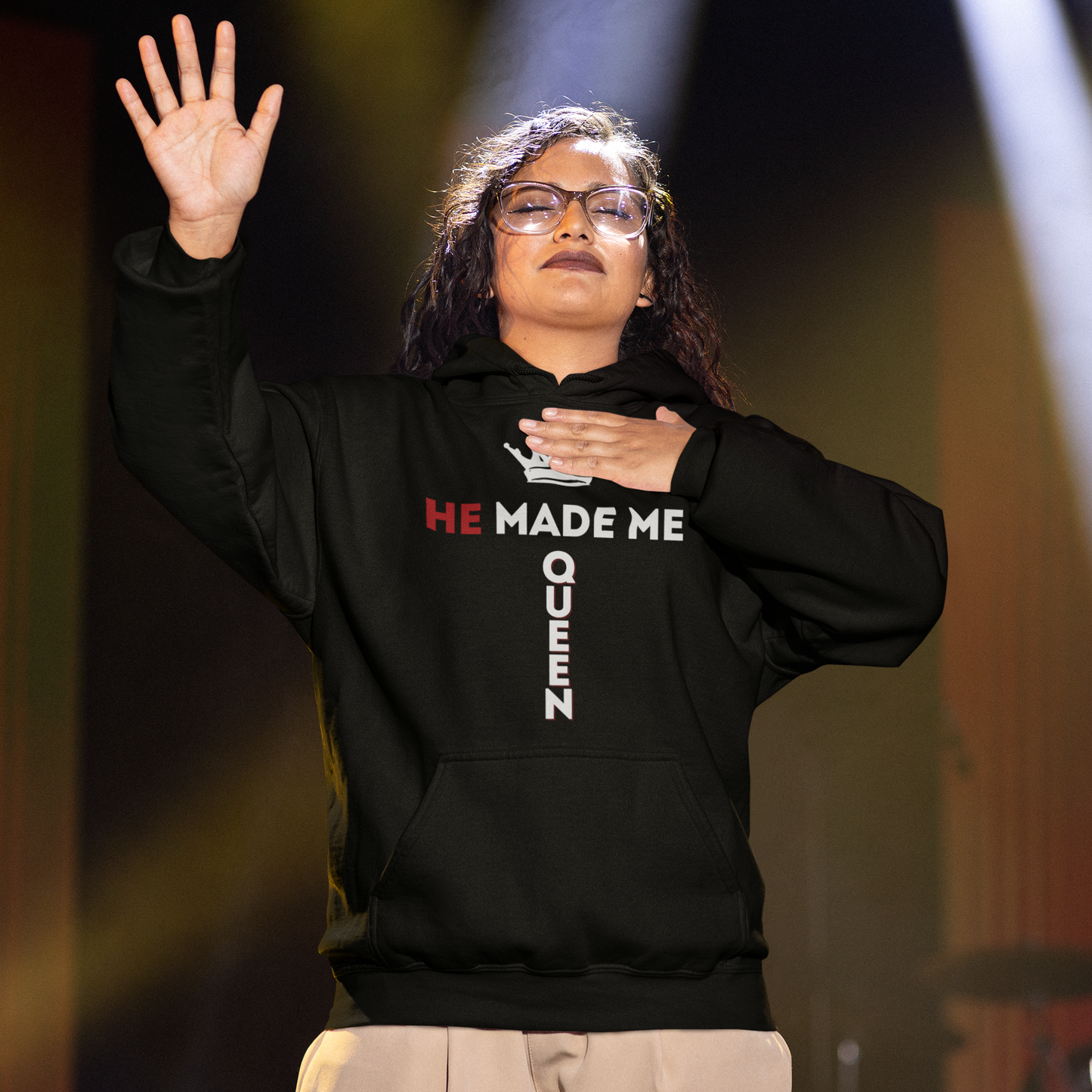He Made Me Queen - Hoodie